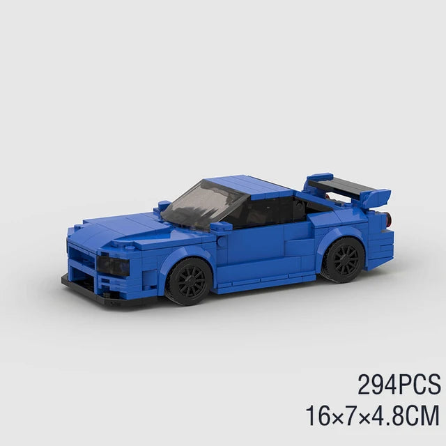 MOC Bricks Skyline R34 GTR