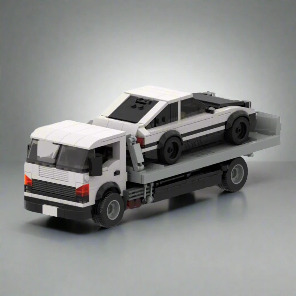 MOC Bricks Flatbed/AE86 Combo