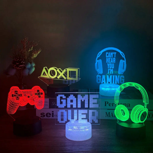 3D LED RGB Lamp