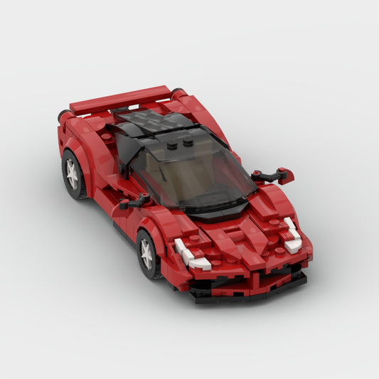 MOC Bricks Ferrari Collection